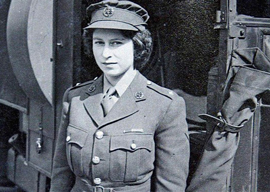 Princess Elizabeth, 1945