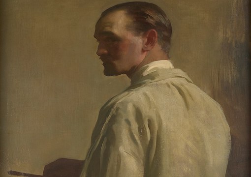 Sir Oswald Birley, self-portrait