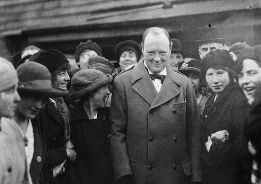 Winston Churchill, Glasgow 1918
