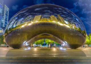 The Cloud Gate, Chicago, IL