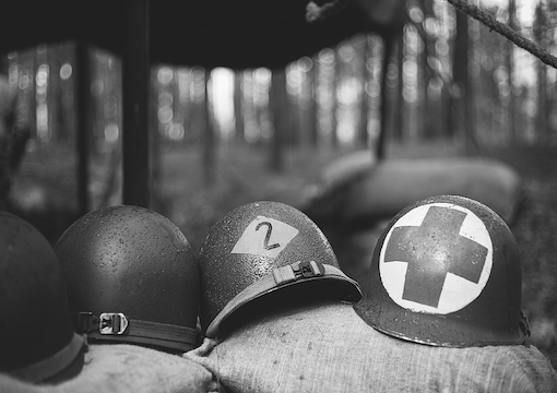 American Infantry helmets, WWII