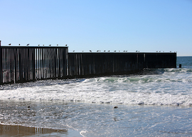 Border wall, San Ysidro, CA