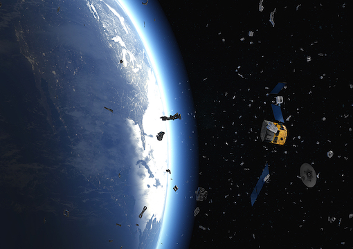 Dodging Space Debris in the Depths of Space